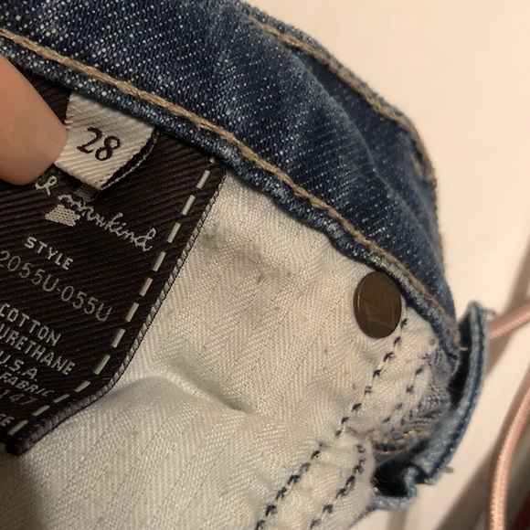 7 For All Mankind Crop Dojo Light Wash Jeans Sz 28 Women - Picture 7 of 7